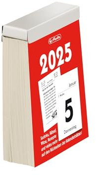 Herlitz Abreißkalender Gr.5 81x106mm FSC Mix RS gedruckt