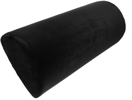 INOOMP Coussin Genoux pour Dormir Coussin Entre Jambes Demi-Cylindrique Oreiller Demi-Rond en Mousse À MéMoire De Forme Housse Amovible Et Lavable pour Bureau Voiture