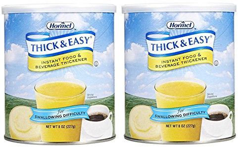 Thick & Easy Instant Food and Beverage Thickener, 8 Ounce 2 Pack