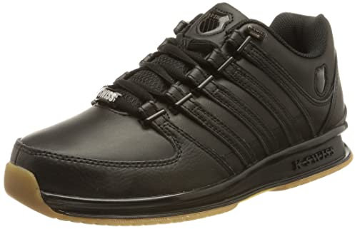K-Swiss Herren Rinzler Sneaker, Black/Gum, 40 EU