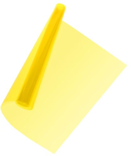 Supvox Auto Folie Gelbe Tönungsfolie Für Scheinwerfer Rücklicht Und Nebelscheinwerfer Selbstklebende Vinylfolie Uv-beständig Leichte Anwendung Lichtdurchlässigkeit