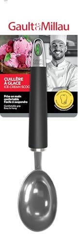 GAULT&MILLAU - Cuillère à Glace - Expérience de service agréable - Compacte et facile à utiliser - Lot de 1, La Collection Inox Brossé