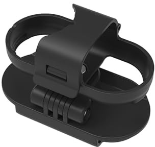 YUULNMOP roterbar actionkamera hatt klämma lock klämma för Insta360 GO3/ GO 3S, vertikal och horisontell justerbar klämma snabbfrigörande montering ryggsäck klämma kameratillbehör
