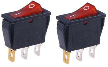 BUGUUYO Interruttore A Levetta Kcd3-103n 2 Pezzi 220v 6a Facile Da Installare