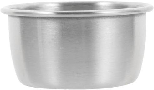 MUELODSIC Abreuvoir en Acier Inoxydable 304 Petit 40 ML pour Reptiles, Bol à Nourriture et Eau pour Terrarium, Gamelle Polyvalente pour Lézards et Tortues, Accessoire Solide D’Alimentation