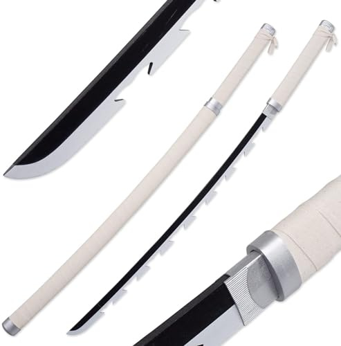 LQZJG Anime Espada de bambú Cosplay，Hashibira Inosuke Espada Katana 103 cm/40 Pulgadas