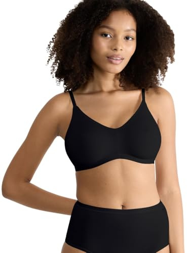 GO Daily Cotton Soft Bra Black Black S - 10