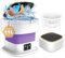 Portable Washing Machine with Spin Dryer, 14L 1.8Kg Mini Washing Machine and Dryer, Foldable Small Washing Machine Portable Cleaning Underwear, Socks, Baby Clothes, Camping, Travel (Purple)