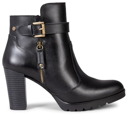 MILEY – Botines de tacón alto NEGRO, EU 39