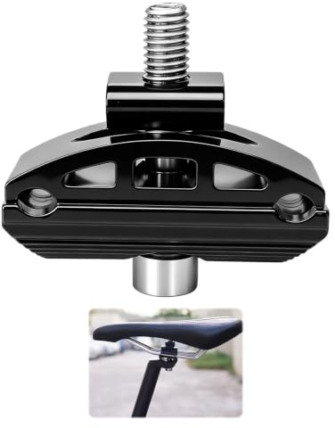 Seat Clamp, Bike Seat Clamp, Seat Post Clamp, Single Seatpost Clamp for Bicycle Saddle Tube, Secure Fit for Cycling Maintenance and Repair, Compatible with Standard Single-Stem Seat Tubes（Black）