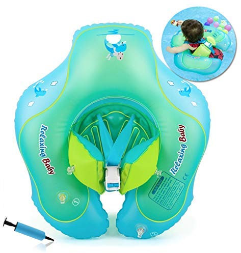 Inflatable Baby Float 3-6-12 Months Baby Boy Girl Infant Toddler Pool Float Baby Swimming Float Ring, Baby Inflatable Seat Swimming for Baby Boy Girl 6-12-18-36 Months
