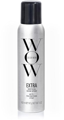 Color Wow Extra Shine Glanzspray, Anti-Frizz-Spray verleiht dem Haar Glanz & Geschmeidigkeit, ultraleichtes Pflegespray für perfektes Finish, 162ml