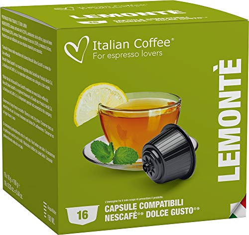 La Boutique Del Caffè Srl Té De Limón, 64 Cápsulas Compatibles Con Nescafé Dolce Gusto