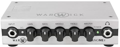 Warwick Gnome I 200 Watt Pocket Bass Amp Head met USB Interface (W A GNOME I 230V)