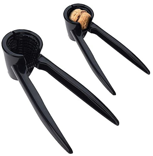 Excellent Houseware Apriscatole Universale Schiaccianoci, Alluminio, Nero