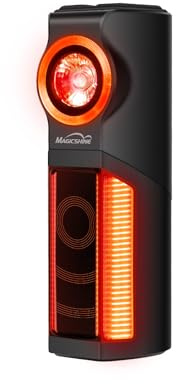 MagicShine SEEMEE R300 Smart Radar Taillight,High-Power LED ANT+ Enabled Radar System 270° Wide Viewing Angle Lock Function Mode Memory Function IPX6 Waterproof Rear Light