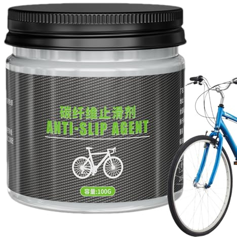 Fahrrad Montagefett,Montagepaste Fahrrad für eine reibungsarme Leistung,Carbonfaser-Fahrradschmiermittel,Carbonfaser Fahrradschmiermittel,Anti-Rutsch-Fahrradfett Multifunktionales Fahrrad-Carbonfett