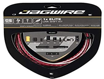 Jagwire Elite Link Shift Kabel-Set für Erwachsene, Unisex, Rot, Einheitsgröße