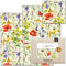 little bee fresh Bio-Bienenwachstücher Starter-Set aus Deutschland - Wachspapier für Lebensmittel - natürlich & plastikfrei frisch - Handgemachtes Wachstuch aus Bio-Rohstoffen S/M/L (Bienentraum)