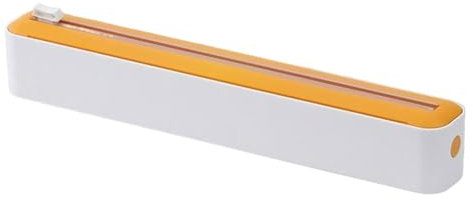 Foil Organizer - Aluminum Foil Wrap Organizer, Foil Roll Dispenser for Food Wrap, Wrapping Paper, Cling Wrap Cutter, Foil Storage Solution, Foil Roll Dispenser Holder for Food Wrap,