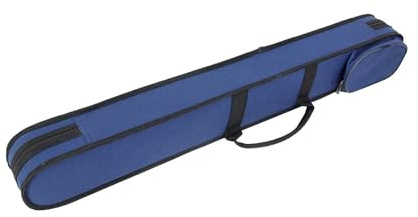 Perfeclan Custodia per arco per contrabbasso Accessorio per strumento per arco per contrabbasso Borsa protettiva robusta per arco Scatola per arco per, BLU