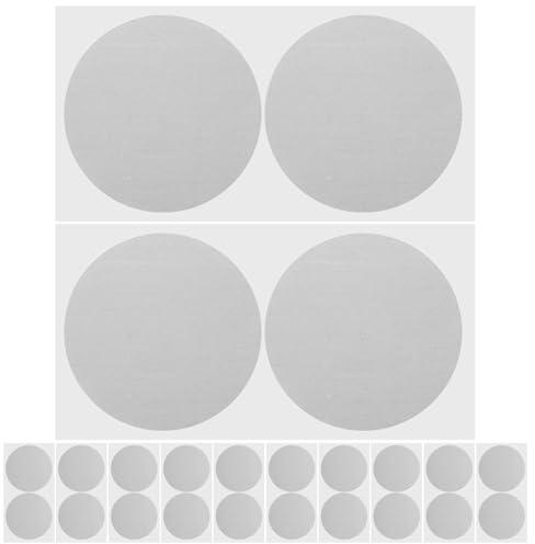 SHINEOFI Pegatinas Redondas Para Rascar 1.96 Pulgadas Etiquetas Adhesivas Para Juegos De Fiesta Diy Boletos De Rifa Para Revelar Género Premios 20 Hojas Compactas Y Fáciles De Aplicar