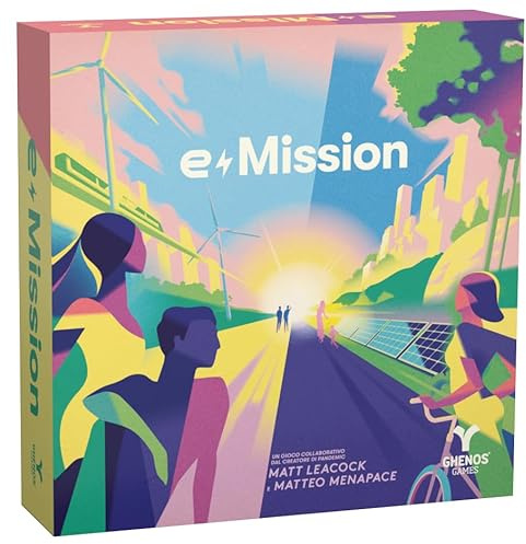 e-Mission - Gioco da tavolo cooperativo per contrastare il cambiamento climatico - Edizione in italiano