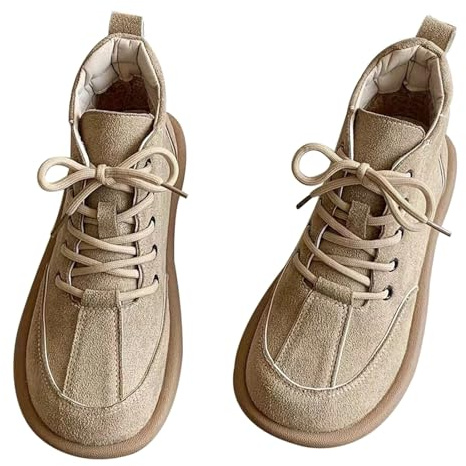 Botines para mujer, botas de tobillo para mujer, botas de ante marrón, zapatos casuales, zapatos para caminar, zapatos ortopédicos, zapatos de trekking, zapatos de senderismo, zapatos para exteriores