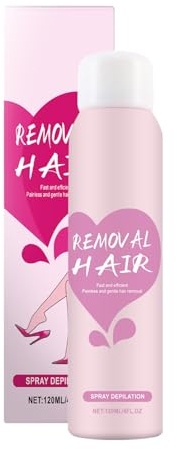 Spray Per La Rimozione Dei | Prodotti Depilatori Delicati E Non Irritanti Da 120ml - Mousse Spray Rimozione | Per Corpo Ascelle Braccia Pelle Sensibile