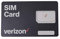 Tarjeta SIM Verizon Wireless 4G LTE, los 3 tamaños (3 en 1), Nano/Micro/tamaños estándar (4FF / 3FF / 2FF)
