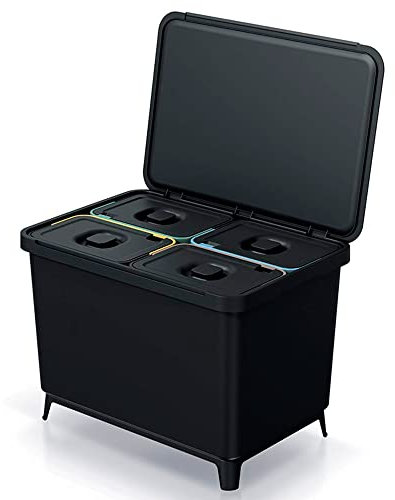 Sistema di raccolta differenziata per riciclaggio KEDEN 4 x 10 litri