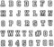 TOGHPUW 50/100Pcs ZufäLlig Schuhe Anstecker Schuhe Charms SchuhanhäNger Mit Cartoon Schuhschmuck SchuhanhäNger Silikon SchnüRsenkel (37Pcs Alphabet)