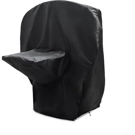 Full Coverage Pool Basketball Hoop Cover Designed for Most Pool Basketball Stands with Zippered Closure and Elastic Bottom (420D)