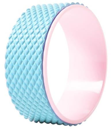Rueda de Yoga Azul para Flexión de Espalda y Masaje