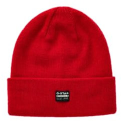 G-Star Herren Effo Long Beanie, Rot (dk flame D16624-C754-8050), PC