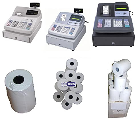 Thermal Till Rolls to Fit Sharp XE-A113, XEA-113, XEA113, XEA 113 Cash Register (20 Rolls)
