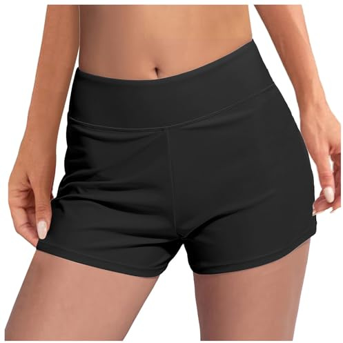 NaLatia Maillot de Bain Menstruel Flux Abondant Femme, Culotte Menstruelle, Maillot de Bain Menstruel Adolescente, Fuite Menstruation Bas de Bikini Short de Bain Absorbant Taille Haute