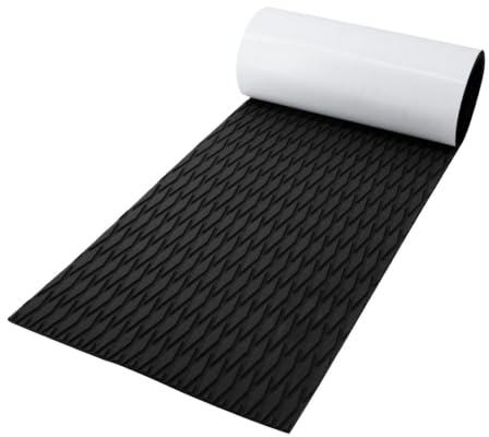 Skimbräda Traction Pads Halkfri Vattentät Självhäftande Däcksmatta | 60 x 19 centimeter Skimboard Greppdyna För Wakeboard, Vattenskidor, Fiske Av Havsabborre, Tonfisk, Offshore, Inshore,
