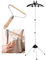 Steamer Stand,Garment Steamer Stand,Folding Telescopic Clothes Steamer Holder Stand,Hanger For Steaming Clothes,Steamer Hanger Stand,Garment Steamer Clothes Rack,Ironing Stand For Clothes