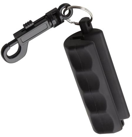 ZEACCT 1 Packung Bogenschießen-Bogenzugstange, Silikon-Zugstange, Pfeil-Zugstange, rutschfeste Silikon-Zugstange mit Schlüsselbund, Outdoor-Zielbogenschießen und Bogenschießen-Zubehör (Schwarz)