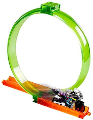 Juguete Modelo De Motocicleta - Bicicleta Acrobática Con Equilibrio Dinámico 30x25 Cm, Juego De Pista De Carreras Guiada Por Inercia, Juego Educativo De Habilidades Motoras En Edad Preescolar, Ciclo