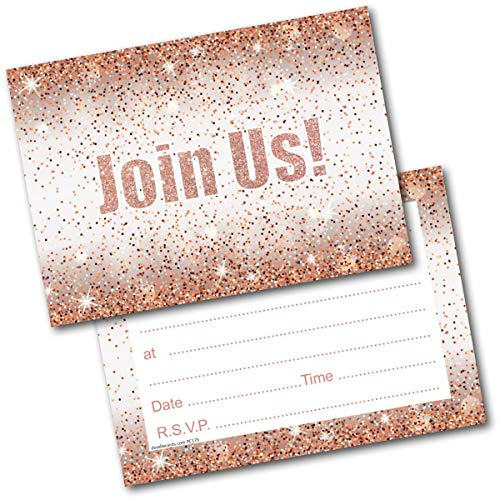 doodlecards Join us Invitations 20 Ready to Write Postcards and 20 Envelopes. Printed in UK, Premium Quality & 100% Recyclable.