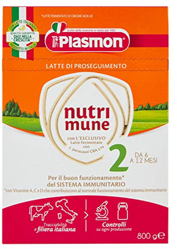 Latte di Proseguimento Nutri Mune 2 Plasmon, 2 x 400g