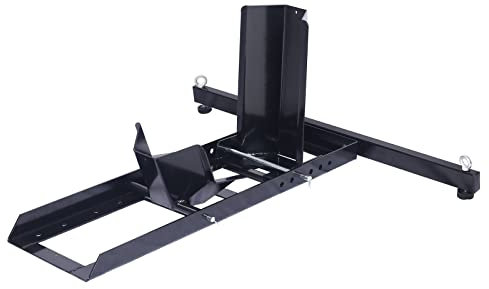 Motorcycle Front Wheel Chock Heavy Duty Stand Motorbike Wheels 15-22 inch with 80-127mm Width Garage
