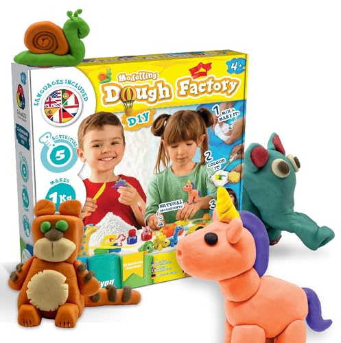 Science4you Juego de Plastilina para Niños 3 4 5+ Años – Haz Tu Propia Plastilina Perfumada, Accesorios para Manualidades Infantiles, Juguete y Regalo Educativo para Niñas y Niños de 4 5 6 7 8+ Años
