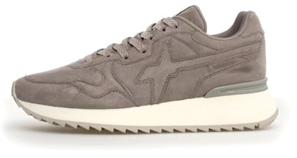 w6yz Yak-M.-Sneakers in Vegan Suede/Brushed Sole - Taupe (Grigio, Sistema Taglie Calzature EU, Adulto, Uomo, Numero, Media, 45)