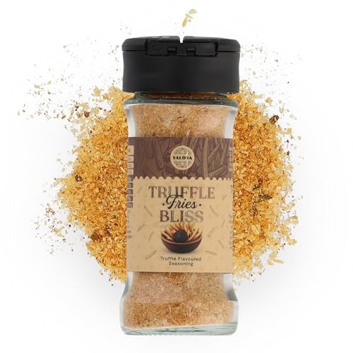 Truffle Fries Bliss - Premium Truffle-Flavoured Seasoning - Crafted for Gourmet Fries & Savoury Dishes - Glass Jar (60g)