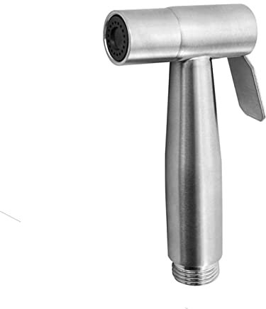 Bidet Handbrause Edelstahl Sprühkopf WC Duschkopf Toilette Shattaf für Dusche Badezimmer Hygiene Toilettenpapier Windelreinigung (nur Sprühkopf)