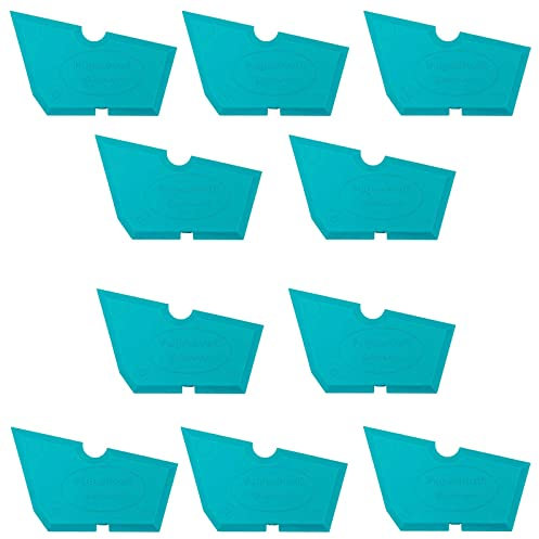 WEFA Profi Lot de 12 à 10 lisseurs de joints, extracteur de joints, mastic de joints, extracteur, lisseur, silicone