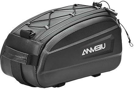 Imtrub Parrilla Trasera para Bolsa de Bicicleta | Maleta 6L con Asa - Suministros para Bicicletas eléctricas, Accesorios para Bicicletas, Bolsa para Ropa, Zapatos, teléfono móvil, cámaras, hervidor